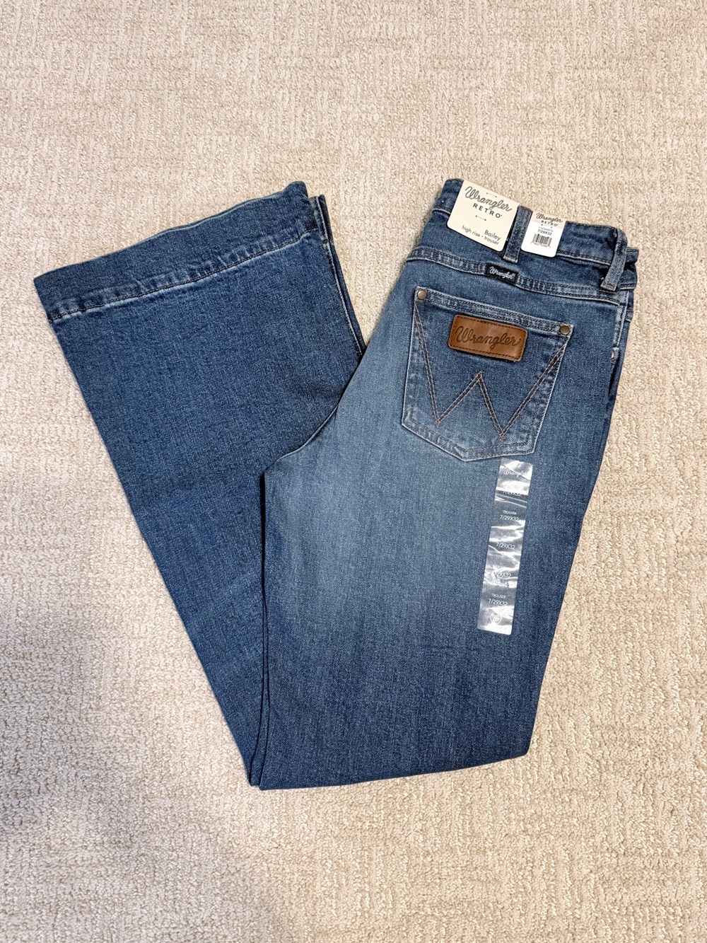 NWT Wrangler Retro Bailey High-Rise Trouser Jeans (29”x32”) - Picture 4 of 7